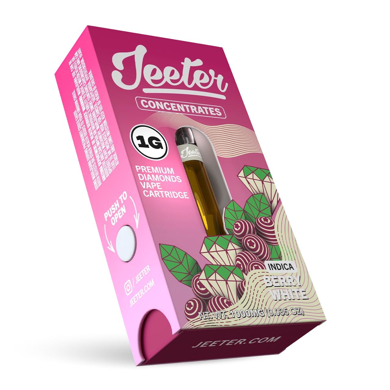 berry - Da Green Corner Weed Delivery Jeeter Juice Berry White is a cannabis-infused vape product known for its delicious berry flavor and potent effects. With a smooth, fruity taste, this strain offers a relaxing and euphoric experience, ideal for unwinding after a long day. It combines high-quality distillate with natural terpenes for an enhanced vaping experience.
